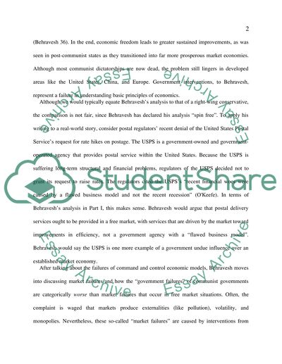 Spin Free Economics by Behravesh