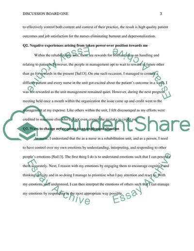 Discussion board one