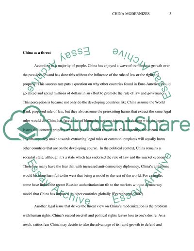 The Geopolitical Stability of China