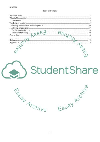 The Role, Importance, and Significance of a Mentor in Learning