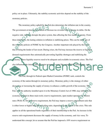 The federal reserve system