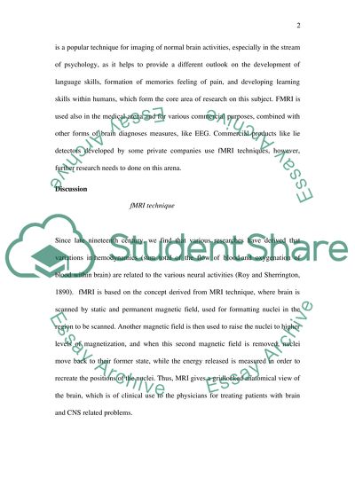 Functional magnetic resonance imaging