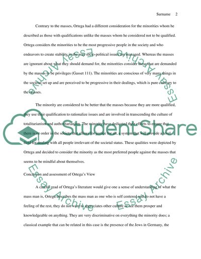 Revolt of the masses