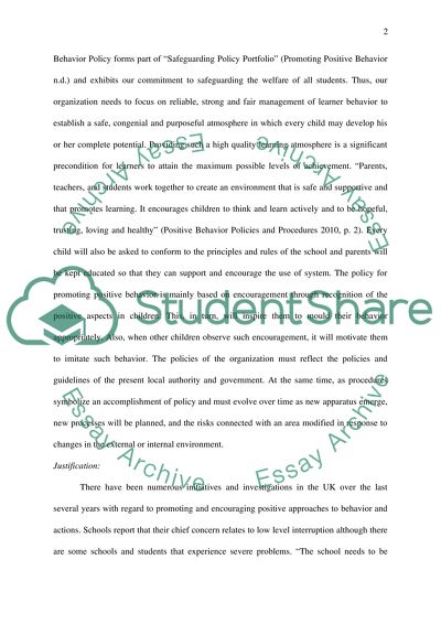 The Effectiveness of Various Policies within the Organizations