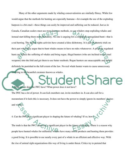 Reading questions on environmental law article