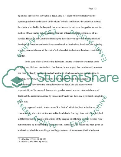Key Aspects of The Law of Causation