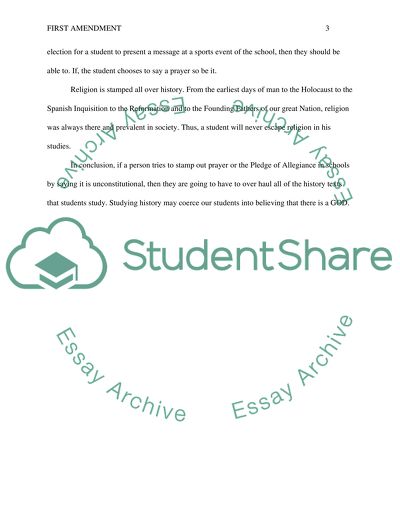 The First Amendment and Its Impact on Education