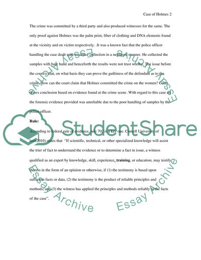 Brief the case of Holmes v. South Carolina, 547 U.S. 319 (2006)