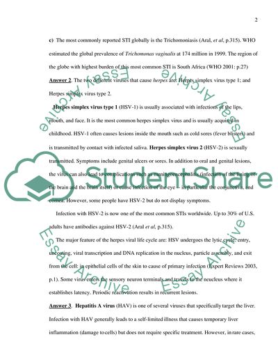 Biology of AIDS and STDs