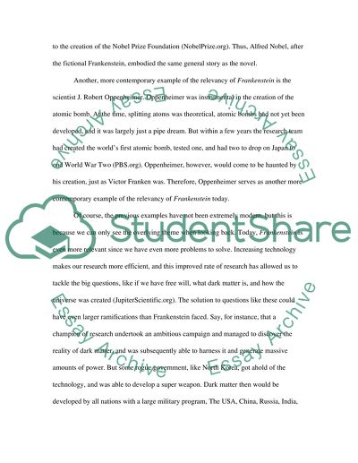 Literature mary shellys frankenstein