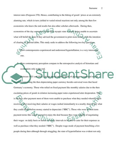 Hyperinflation research paper picture