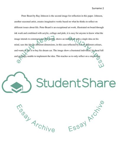 Reflection in Two Pictures