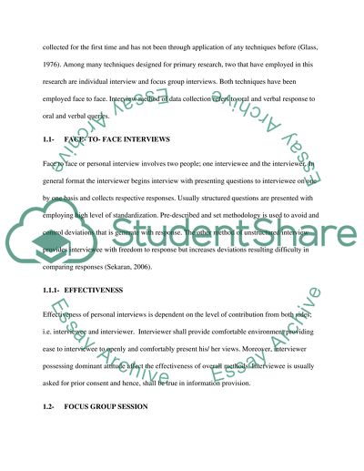 Qualitative Research on Kit Kat