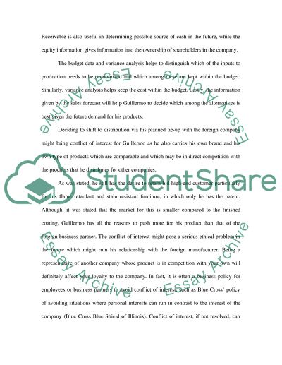 The Income Information Sheet