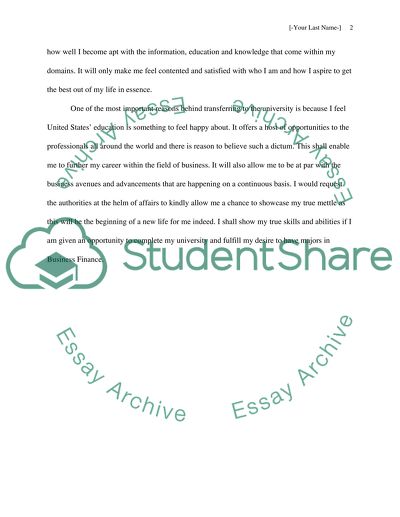 Personal Statement