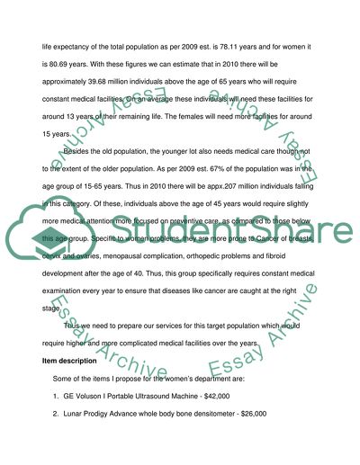 Review of the Capital Budget in Healthcare