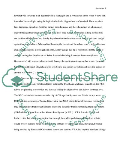 Robot by Jeff Vintar and Akiva Goldsman