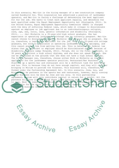 Business Entities, Laws, and Regulations