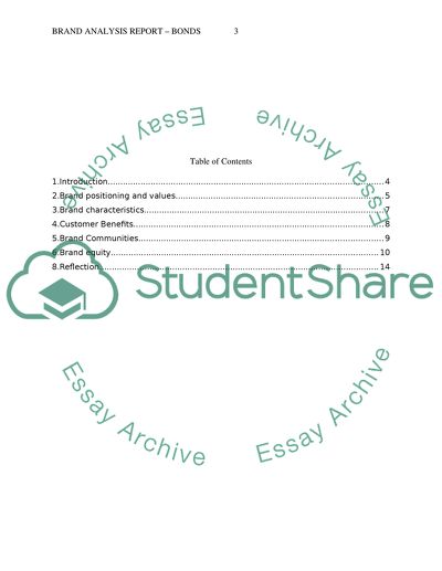 Branding Concepts Pertaining to BONDS Brand in Australia