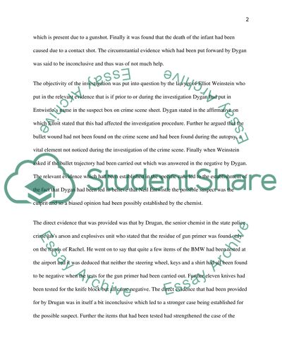 Murder Trial and Murder Case