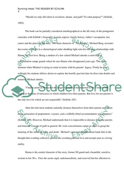 The Reader by Schlink