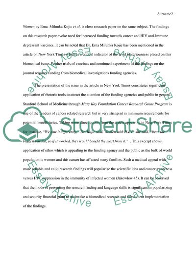 Cervical Cancer and Science Popularization