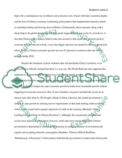 Why is Chinas Economic Growth Slowing Down