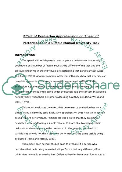 Discussion and abstract