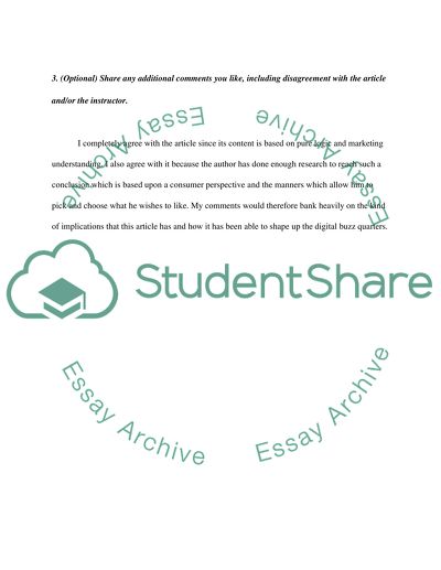 Article Review - Get Digital