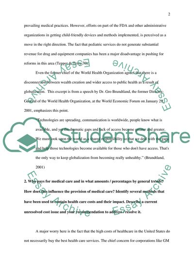 Using of Health Services