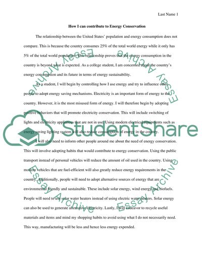 Population and Energy Consumption