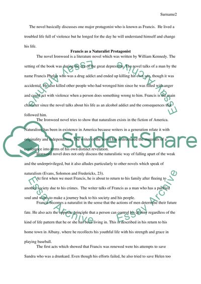 Literary Technique of Naturalism