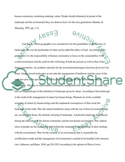 Annexation, Land Use Change, and Landscape Impact