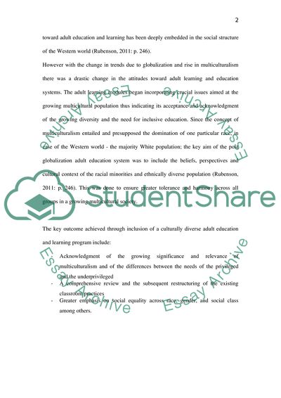 Perspectives on Adult Learning