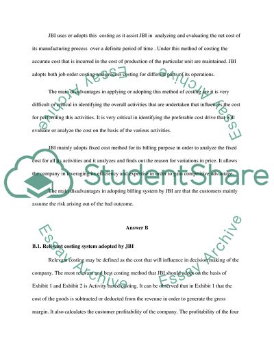 Distribution of Beverages to its Retail Customer