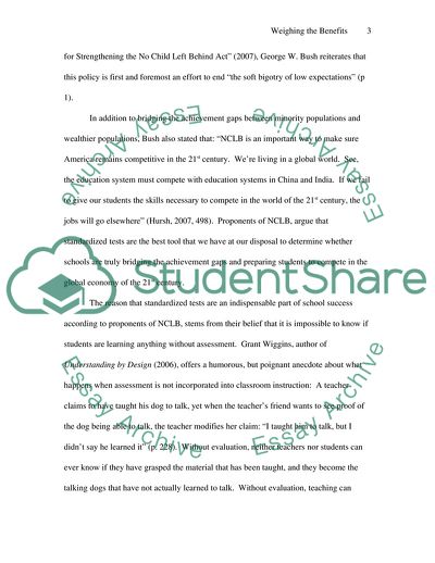 Weighing the Benefits and Drawbacks of Standardized Testing