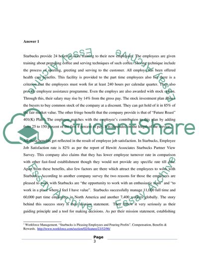 Marketing of Services: Starbucks Company