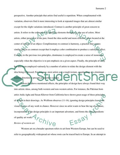 Comparing and Contrasting Western and Non-Western Art