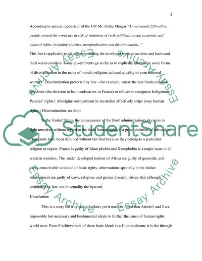 HUman Rights(United Nations Declaration of Human Rightss 1948)