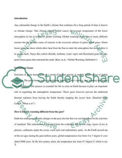 Global Warming - Fact or Fiction