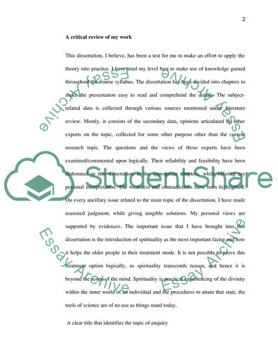 Ffective Discharge from Hospital of Older People