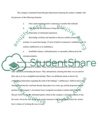 Margin Call: MBS Analyses