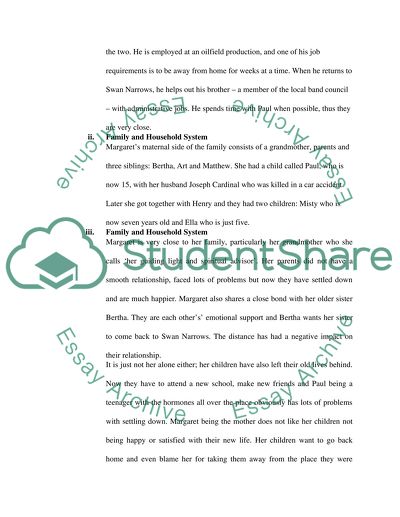 Person, Family, Household-All about the Life of Aboriginal Margaret