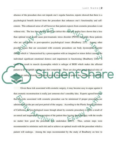 Plastic Surgeries: a Way to Become More Beautiful, Or Someones Unhealthy Idea