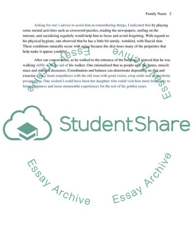 Observation of Healthy Adult