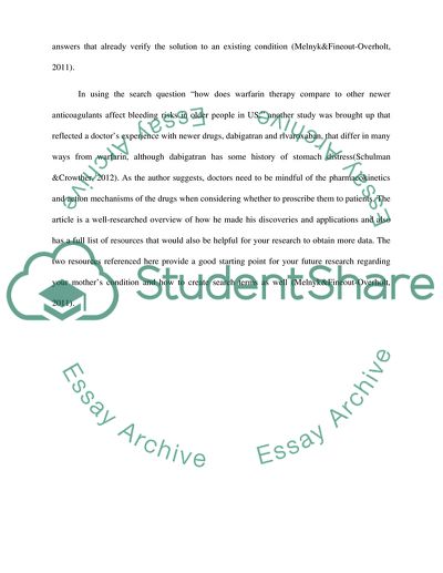 Warfarin Therapy Issues