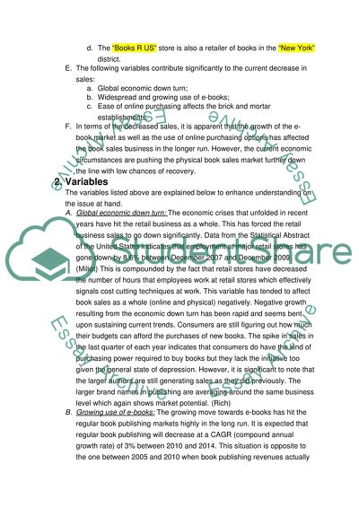 Book sales declining