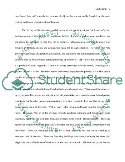 The Senses of Touch and Hearing in Human Rootedness