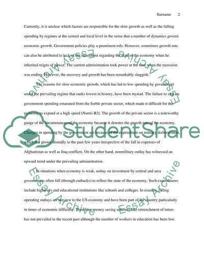 Government and the Economy