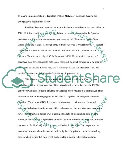 The Personality of Theodore Roosevelt